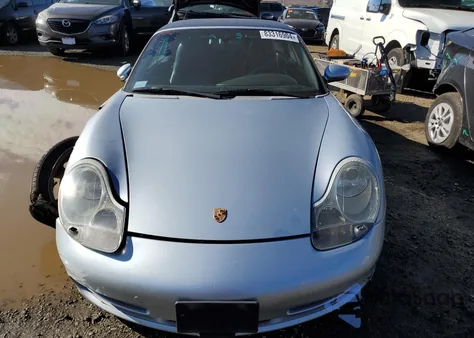 2001 Porsche 911 Carrera 2 из США, поврежденный, VIN WP0CA29941S652553